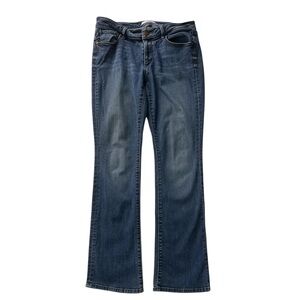 LOFT Dark Blue Women’s Curvy Boot Cut Jeans - 28 (6)